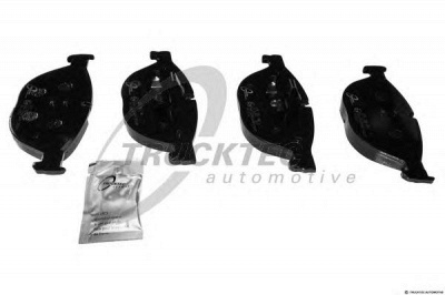 TRUCKTEC AUTOMOTIVE 0834142 -  Комплект тормозных колодок, дисковый тормоз